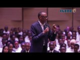 Reba uko Perezida Kagame yahaye ikaze urubyiruko muri #MeetThePresident