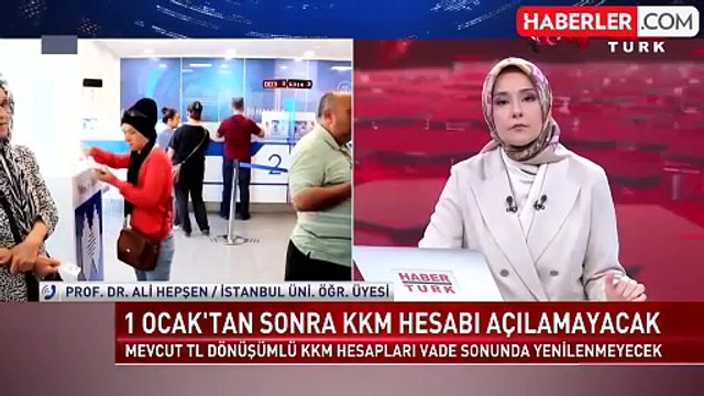 1 Ocak'tan itibaren TL dönüşümlü Kur Korumalı Mevduat hesabı açılmayacak