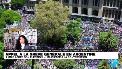 Argentine : le décret que veut faire passer Milei "va toucher tous les secteurs de l'économie"