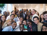 President Kagame meets with students from Carnegie Mellon University