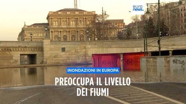 Inondazioni in Europa centrale e settentrionale, ancora preoccupazione per il livello dei fiumi