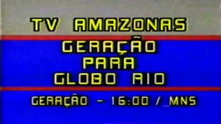Rede Amazônica - Final da geração de material via satélite (1993)