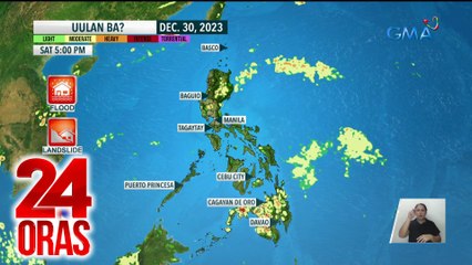 Walang namamataang mabubuong sama ng panahon ang PAGASA sa pagtatapos ng 2023 | 24 Oras