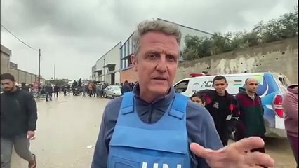 Agencia de la ONU afirma que el ejército israelí disparó contra uno de sus convoyes en Gaza