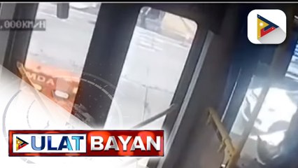 Pulis na nagmaneho ng mobile na naging dahilan ng bus accident sa EDSA bus way, sinuspinde
