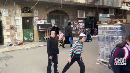 Kudüs'ün kapalı kutusu! CNN TÜRK ekipleri Yahudi mahallesine girdi