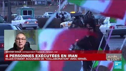 Iran : le gouvernement annonce avoir executé 4 personnes accusées de "collaborer" avec Israël