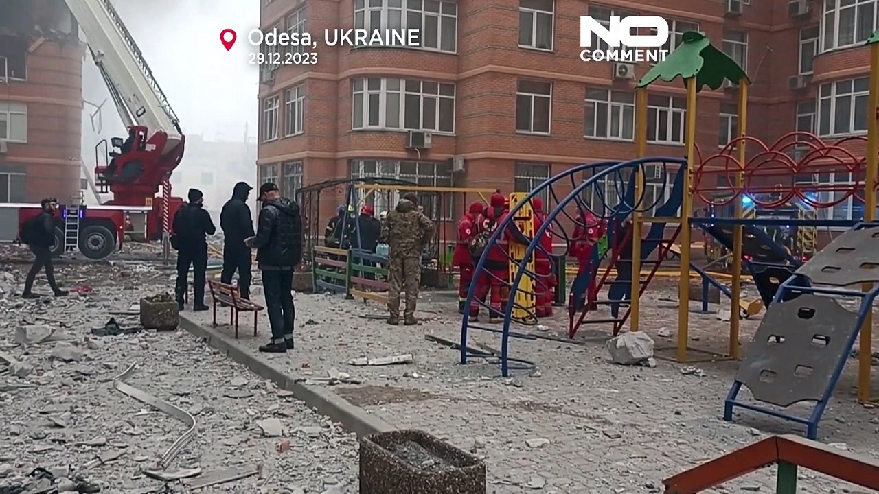 Krieg in der Ukraine: Massive Zerstörungen in Odessa