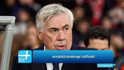 Ancelotti prolonge ! (officiel)