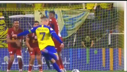 "Ronaldo Magic: Mesmerizing Goals for Al Nasr Club"