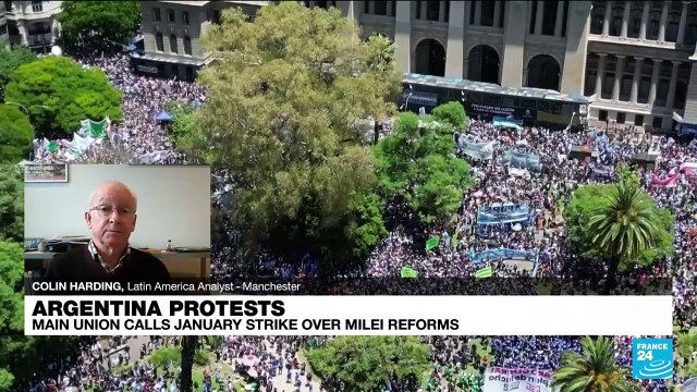 Protests in Argentina over Milei's economic reforms: What's at stake ?