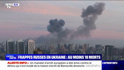 Download Video: Guerre en Ukraine: au moins 18 morts et plus de 130 blessés après des frappes russes