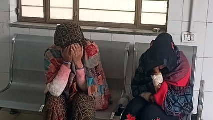 विवाहिता की हत्या...अस्पताल में हंगामा