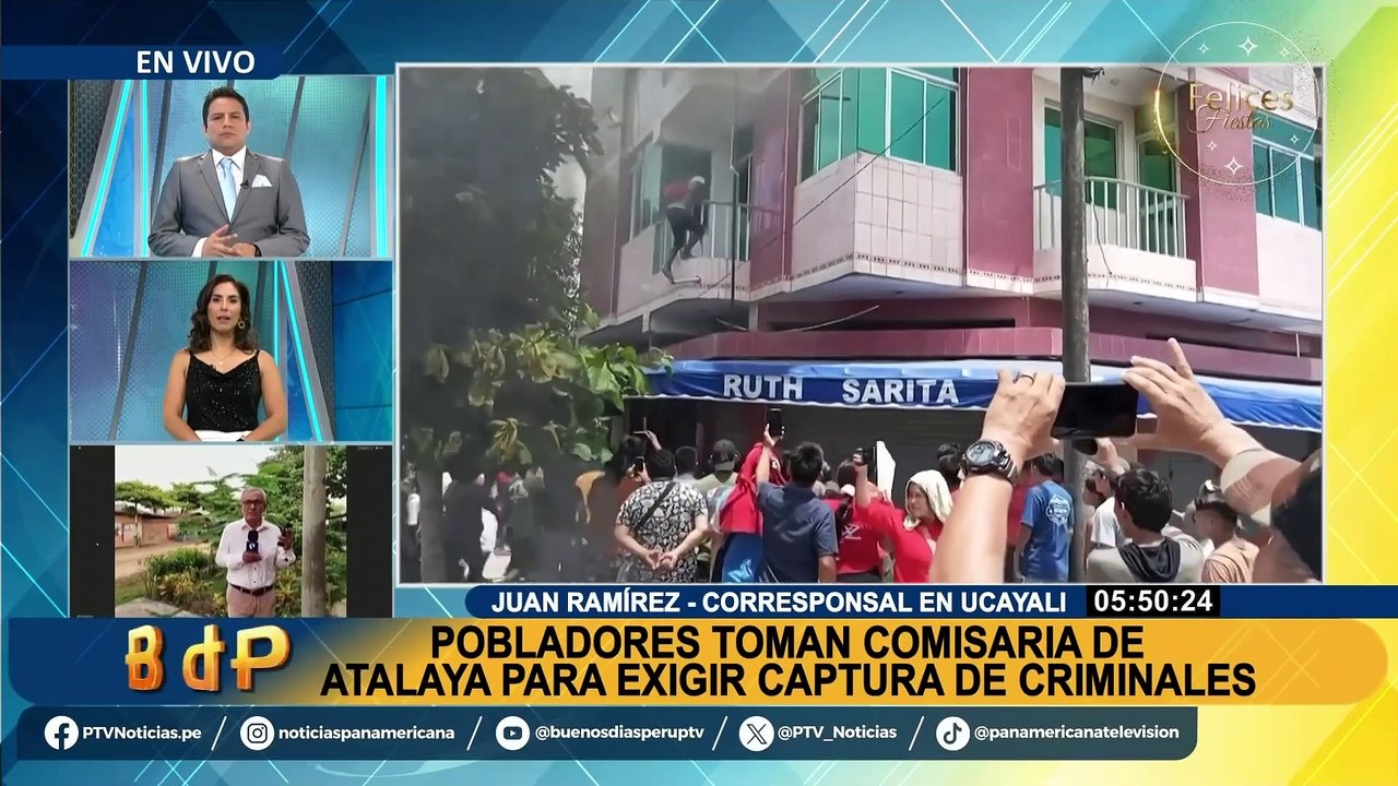 Ucayali: pobladores cansados de robos toman comisaria de Atalaya