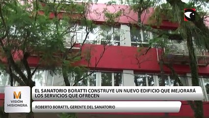 El sanatorio Boratti construye un nuevo edificio que mejorará los servicios que ofrecen