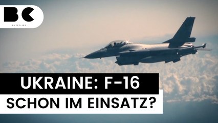 F-16: Ukraine setzt wohl schon US-Kampfjet ein!