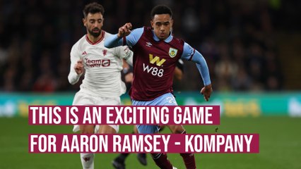 This is an exciting game for Aaron Ramsey