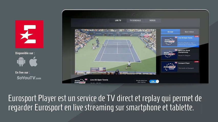 Comment regarder Eurosport en direct sur mobile - Vidéo Dailymotion