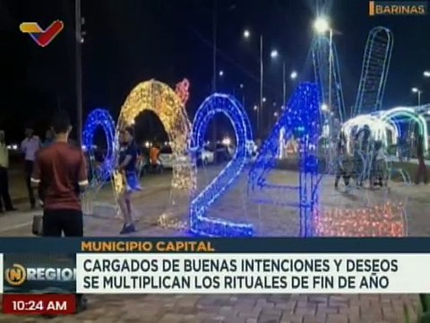 Barinenses se preparan para recibir el año nuevo con rituales para atraer la buena fortuna