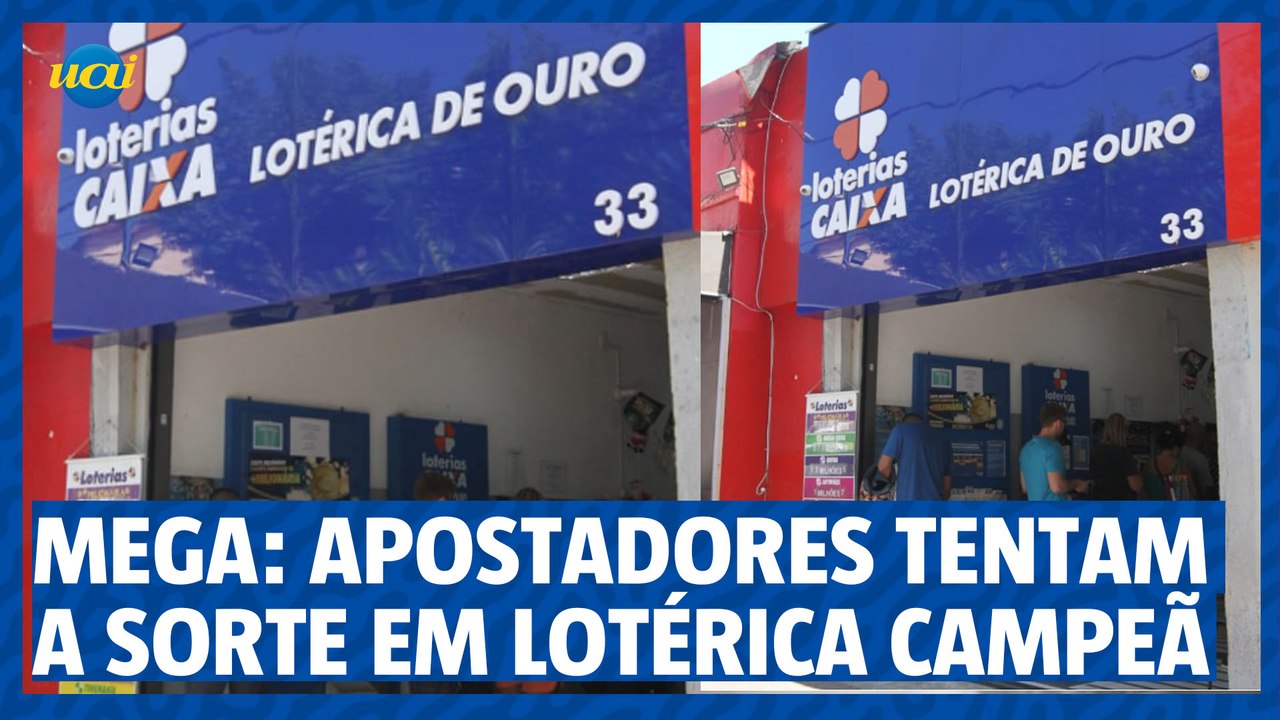 Mega da Virada: apostadores tentam a sorte em lotérica que teve ganhador