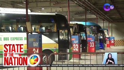Mga biyahero sa PITX na uuwi sa probinsya para sa bagong taon, mas dumami | SONA