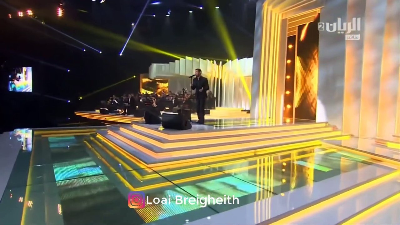 كاظم الساهر _ أراضي خدودها  _ مهرجان سوق واقف 2016