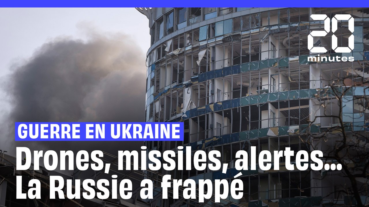 Guerre en Ukraine : « Drones suicide », alerte aérienne… Le point sur les frappes russes