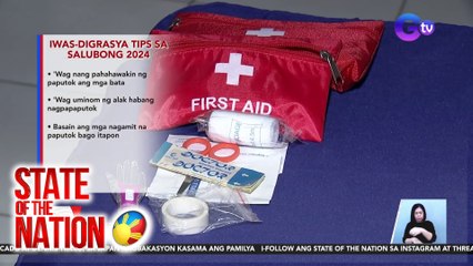 Tips para maiwasang maputulan at masugatan sa Salubong 2024 | SONA