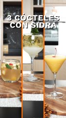 3 Cócteles con Sidra para Año Nuevo