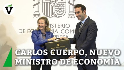 Así ha sido el traspaso de carteras de Calviño a Carlos Cuerpo en el Ministerio de Economía