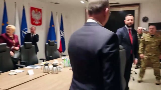BREAKING: Polish President Andrzej Duda begins emergency meeting with National Security Bureau