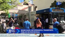 Miami-Dade: Así operará el transporte público en Nochevieja | El Diario en 90 segundos