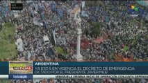 teleSUR Noticias 11:30 29-12: El DNU de Milei entra en vigor en Argentina