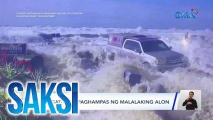8 sugatan sa paghampas ng malalaking alon | Saksi
