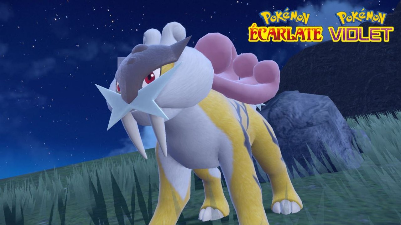 Raikou Pokémon Ecarlate et Violet : Où le trouver et comment le capturer dans le DLC 2 ?