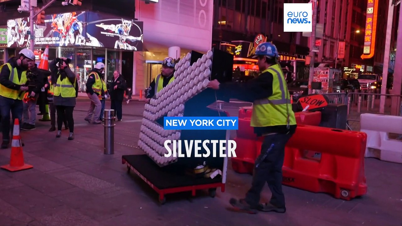 Silvester am Times Square in New York: Was wird 2024 anders?