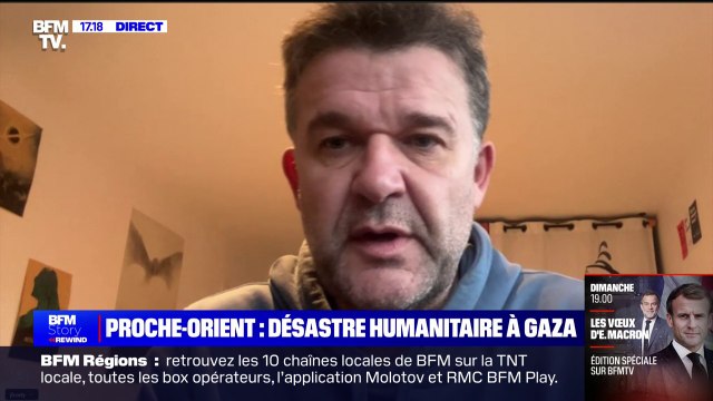 Gaza: une situation humanitaire ultime estime Jean-François Corty, vice-président de Médecins du Monde