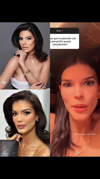 ¡Ileana Márquez Miss Venezuela reacciona a la comparación con Sheynnis Palacios!