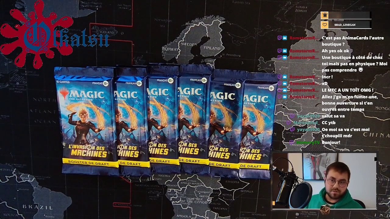 UntapUpkeepDrawFR - ouverture boosters Magic: The Gathering L'Invasion des Machines