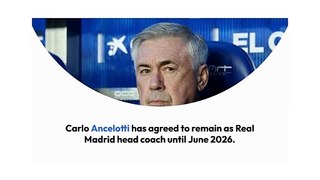 Carlo Ancelotti Signs New Real Madrid Contract