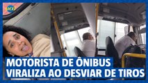 Motorista de ônibus viraliza ao desviar de tiroteio no Rio