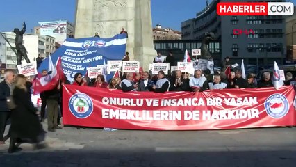 Emekli Memur-Sen Üyeleri Geçim Sıkıntısına Dikkat Çekti