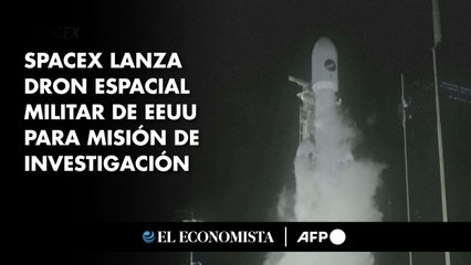 SpaceX lanza dron espacial militar de EEUU para misión de investigación