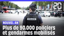 Nouvel An : Plus de 90.000 policiers et gendarmes mobilisés en France