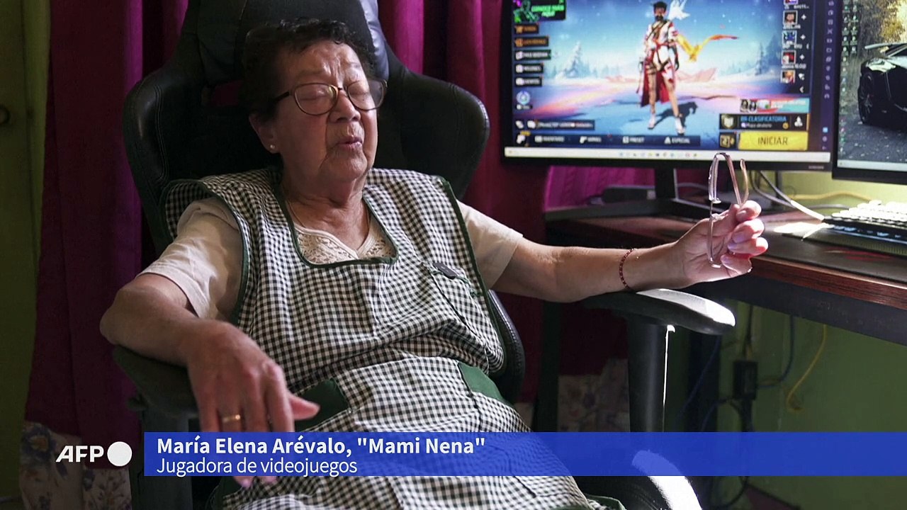 "Mami Nena", la abuela chilena estrella de los videojuegos