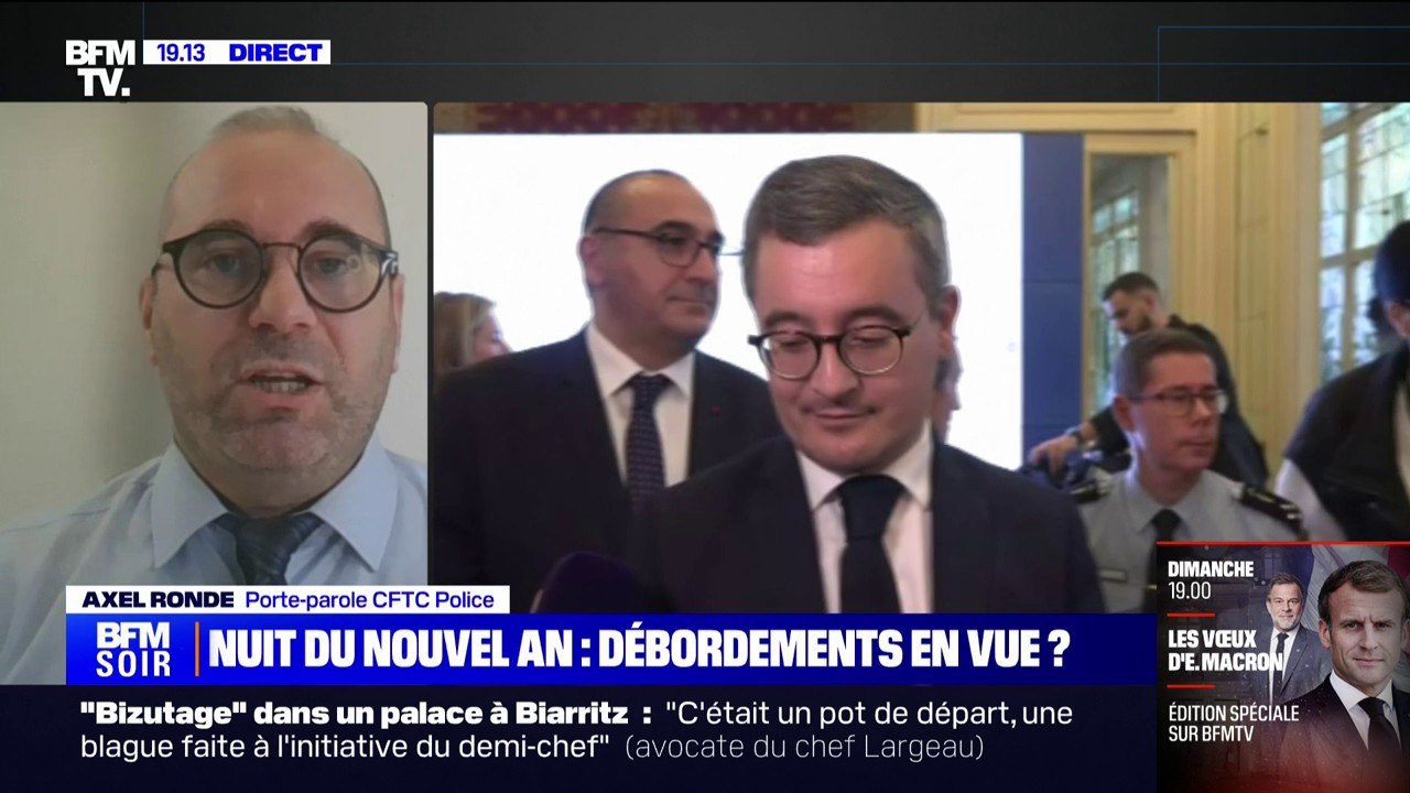 Grève des policiers municipaux le 31 décembre: "Sur le maintien de l'ordre ça ne nous pose aucune difficulté", explique Axel Ronde (CTFC Police)