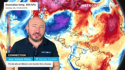 Fin de año en México con mucho frío y lluvias