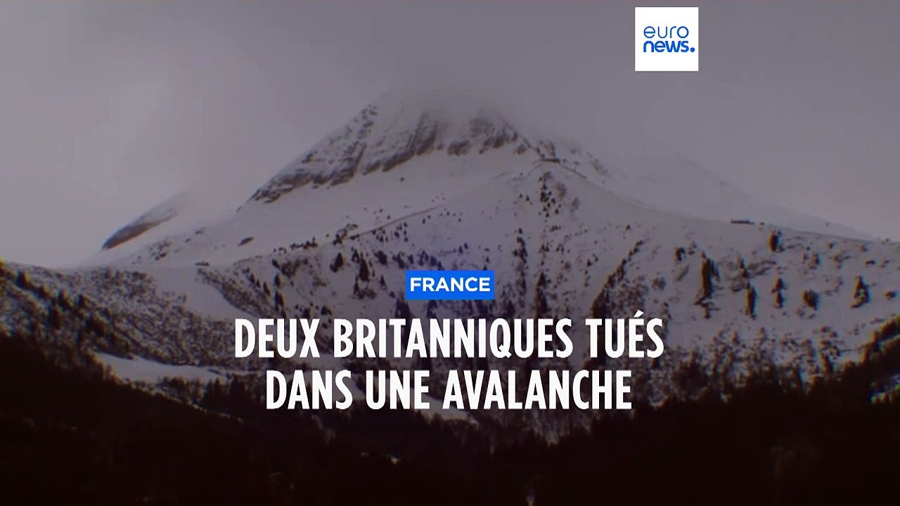 Deux Britanniques tués par avalanche dans le massif du Mont Blanc