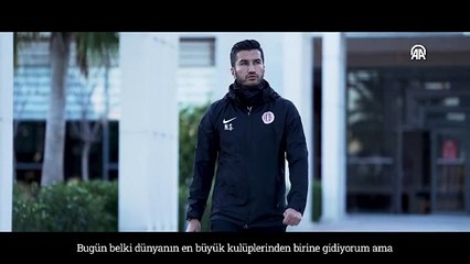 Nuri Şahin'den Antalyaspor'a duygusal veda