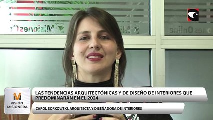 Carol Borkowski presenta las nuevas tendencias y tips arquitectónicos y de diseño